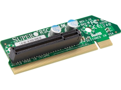 Supermicro Accessory RSC-R1UW-E8R WIO 1U RHS Passive Riser Card with PCI Express X8 Retail