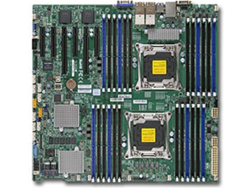 Supermicro Motherboard MBD-X10DRC-LN4+-B LGA2011 E5-2600v3 C612 DDR4 SATA Enhanced Extended ATX Brown Box