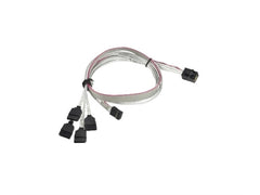 Supermicro Cable CBL-SAST-0616 50cm Mini-SAS HD to 4x SATA Retail