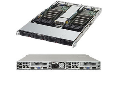 Supermicro System SYS-6018TR-TF E5-2600v3 LGA2011 DDR4 2x3.5inch SAS/SATA PCI-Express 1000W Retail