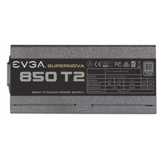EVGA Power Supply 220-T2-0850-X1 850W SuperNOVA T2 80+ Titanium Fully Modular ATX Retail