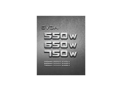 EVGA Power Supply 100-N1-0550-L1 550W +12V 120mm Sleeve Bearing Fan ATX Retail