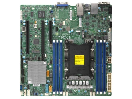 Supermicro Motherboard MBD-X11SPM-F-O Xeon Single Socket S3647 C621 Max.768GB PCI Express mATX Retail