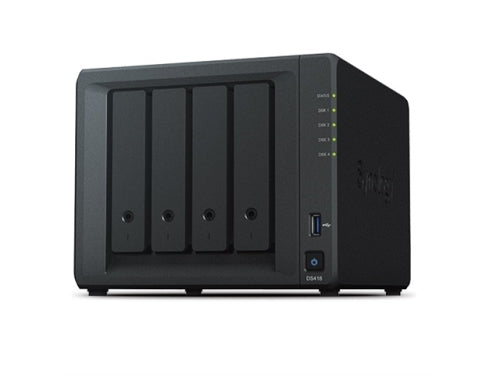 Synology Network Attached Storage DS418 4 bay DiskStation 1.4GHz 2GB Retail