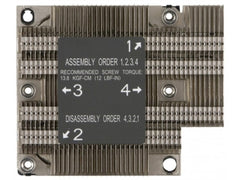 Supermicro Fan SNK-P0067PD 1U Passive CPU Heat Sink Socket LGA3647-0 Brown Box