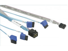 Supermicro Cable CBL-SAST-0810 Internal MiniSAS HD SFF-8643 to 4 Right Angle SATA Brown Box
