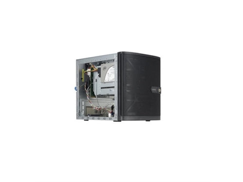 Supermicro System SYS-5029AP-TN2 MiniTower Atom E3940 FCBGA1296 4x3.5 HotSwap SATA3 PCIE Brown Box