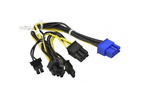 Supermicro Cable CBL-PWEX-1017 6+2pin PCI Express power connector 20cm Brown Box