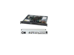 Supermicro Case CSE-512F-350B1 1U 350W 2x3.5 inch fixed drive bay SAS/SATA Black Brown Box