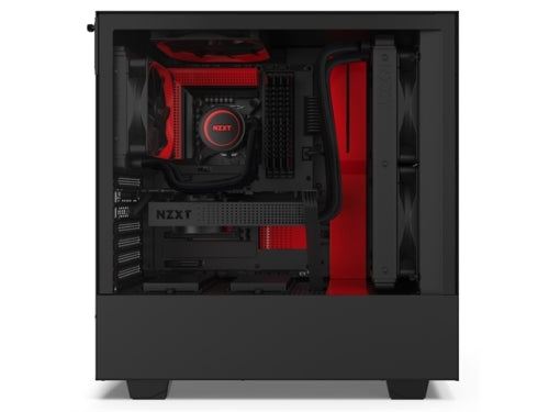 NZXT Case CA-H510B-BR H510 Mid-Tower Tempered Glass USB 3.5