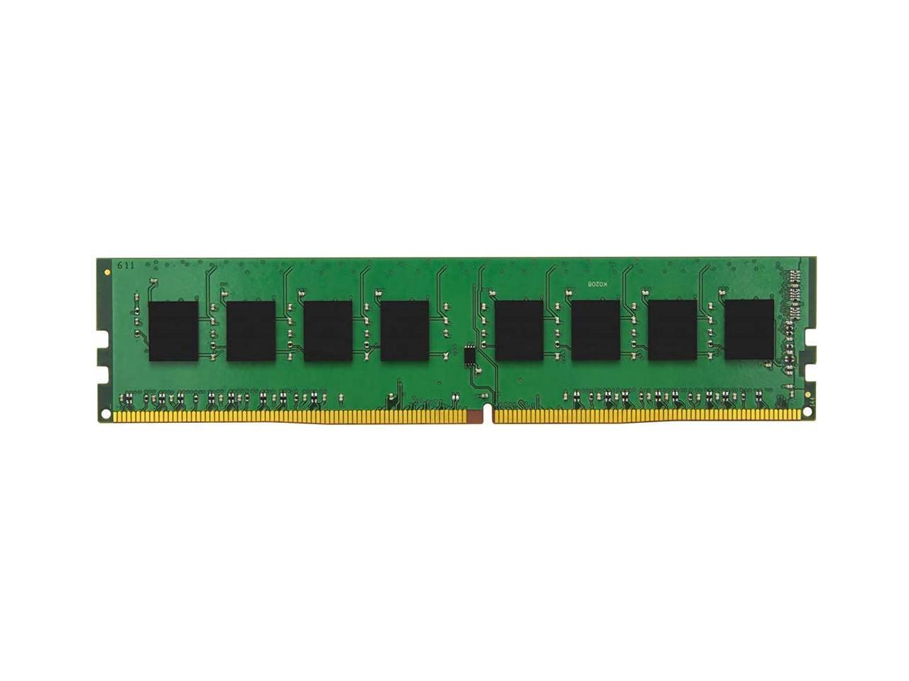 Kingston Memory KVR26N19S8/16 16GB 2666MHz DDR4 Non-ECC CL19 DIMM 1Rx8 Retail