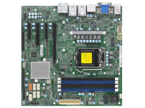 Supermicro Motherboard MBD-X12SCQ-B Q470E Socket 1200 H5 Max128GB DDR4 PCI Express microATX Bulk Pack