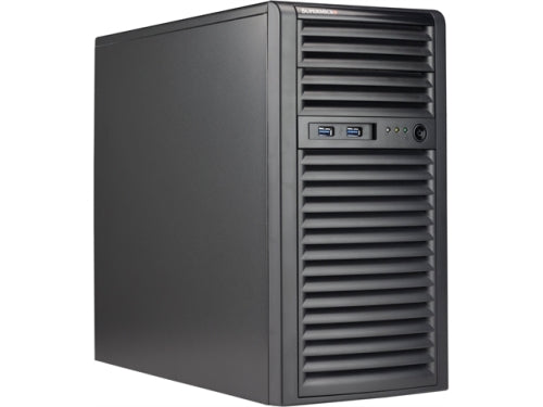 Supermicro Case CSE-731I-404B Mini-tower chassis 2x5.25