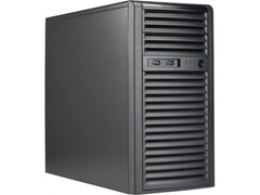 Supermicro Case CSE-731I-404B Mini-tower chassis 2x5.25