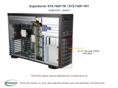Supermicro Server SYS-740P-TR 4U Xeon Socket P+ LGA4189 4TB DDR4 8x3.5