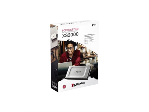 Kingston SSD SXS2000/2000G 2000GB XS2000 PORTABLE SSD USB3.2 Gen 2x2 Retail