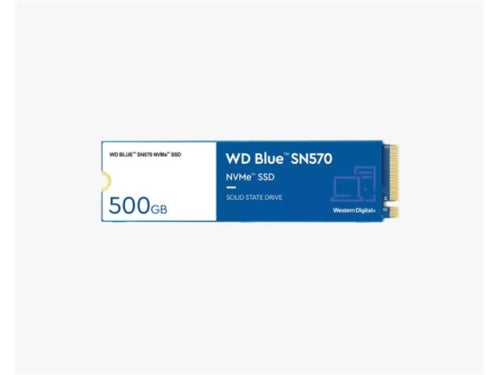 Western Digital SSD WDS500G3B0C 500GB M.2 WD Blue SN570 NVMe PCIe Retail