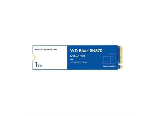 Western Digital Solid State Drive WDS100T3B0C 1TB M.2 WD Blue SN570 NVMe PCIe Retail