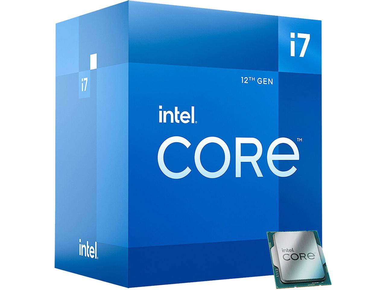 Intel CPU BX8071512700 Corei7-12700 BOX ADL 12Cores/20Thread 2.1GHz 25M S1700 Retail