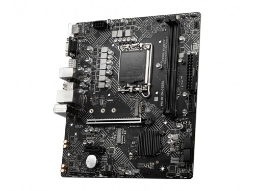 MSI Motherboard PROH610MGD4 PRO H610M-G DDR4 H610 Socket1700 Max64GB DDR4 mATX Retail