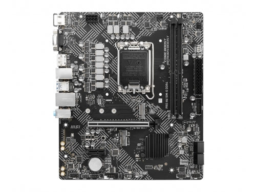 MSI Motherboard PROH610MGD4 PRO H610M-G DDR4 H610 Socket1700 Max64GB DDR4 mATX Retail