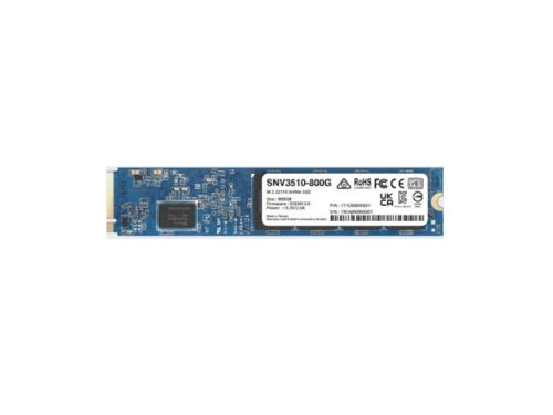 Synology SSD SNV3510-800G 800GB M.2 22110 NVMe SSD SNV3510 Retail