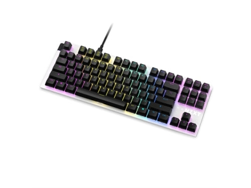 NZXT Keyboard KB-1TKUS-WR Keyboard Tenkeyless White ANSI (US) Retail