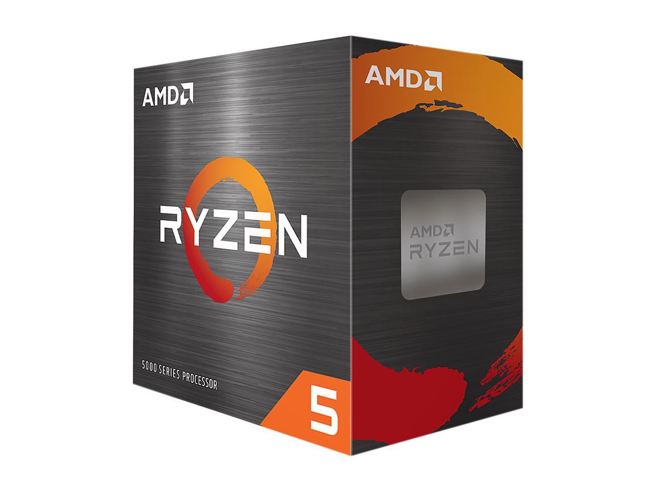 AMD CPU 100-100000927BOX AMD Ryzen 5 5600 with Wraith Stealth Cooler Retail