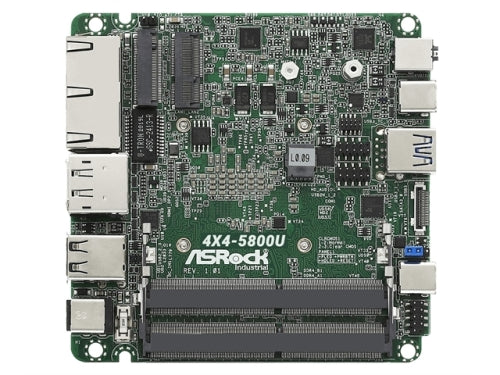 ASRock Motherboard 4X4-5800U AMD Ryzen7 5800U SoC Max64GB DDR4 4X4 Retail