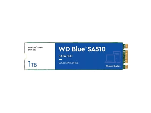 Western Digital Solid State Drive WDS100T3B0B 1TB M.2 2280 SATA III Blue SA510 Retail