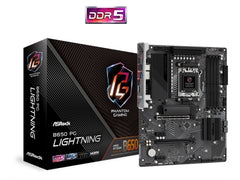 ASRock Motherboard B650 PG Lightning AMD B650 AM5 Max128GB DDR5 ATX Retail